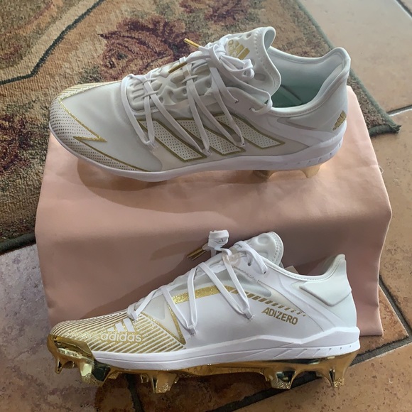 Adidas® AdiZERO® Afterburner 7 GOLD Baseball Cleat - Picture 9 of 15